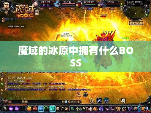 魔域的冰原中拥有什么BOSS